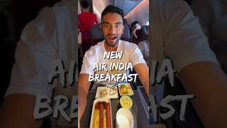 AMAZING Food On Air India’s Brand New A350 🤩🍳✈️ 22 [upl. by Naillik]