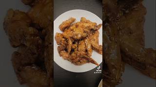 Soygarlic chicken wings food cooking soygarlicchickenwing chickendishes recipe chickenrecipes [upl. by Ttegirb]