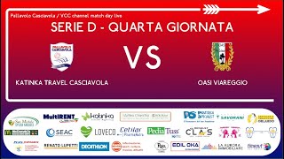 🔴LIVE Serie D Katinka Travel Casciavola vs Oasi Viareggio [upl. by Macri]