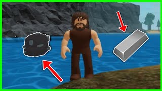 Como CONSEGUIR HIERRO en The Survival Game BETA TUTORIAL ESPAÑOL Roblox [upl. by Dominy160]