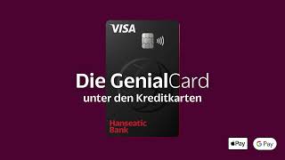 Die GenialCard unter den Kreditkarten [upl. by Ahsenik]