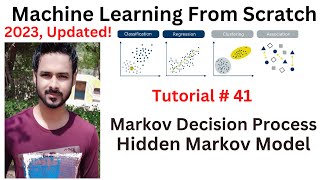 Tutorial 41 Theory Markov Decision Process in UrduHindi VS Hidden Markov Model UrduHindi [upl. by Connel]