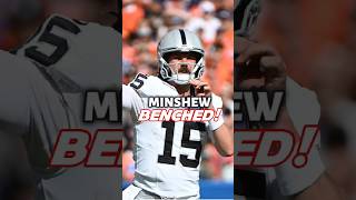 Minshew BENCHED  Instant Reaction To Gardner Minshew’s Interception nfl shorts [upl. by Ferwerda771]