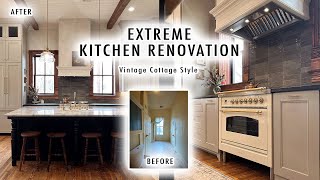 EXTREME KITCHEN RENOVATION Before amp After  XO MaCenna [upl. by Alathia]