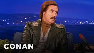 Ron Burgundys Prison Riot Survival Tips  CONAN on TBS [upl. by Trask778]