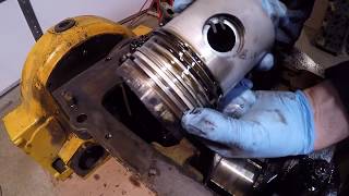 Caterpillar D2 5J2115 SP  Engine Teardown for Parts Day 5 [upl. by Arocat]