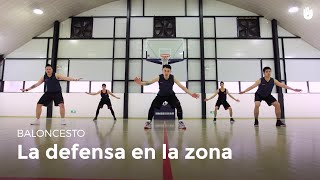 ¿Cómo defender en zona  Baloncesto [upl. by Aronoh]