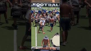 Blue devils 2022 Drum feature  INSIDE THE REHEARSAL shorts [upl. by Yrebmik112]