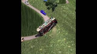 reckless bus driver on the highway 015  Euro Truck Simulator 2 [upl. by Fanchie171]