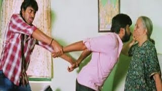 Action 3D Allari Naresh amp Sasi Kumar comedy scene  Sangarshana movie scenes [upl. by Pollak]