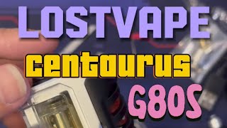 PhaPhaVapeStore  Review LostVape Centaurus G80S [upl. by Margarete]