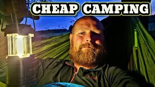 You can DO it on a BUDGET   HAMMOCK CAMPING [upl. by Kennett]