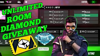 Free fire live giveaway  DJ Alok giveaway CR7  team code giveaway clash sqd room ✓ bafo gamer [upl. by Alicul]