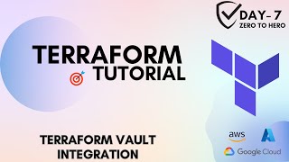 Day7  Terraform Vault Integration  Secrets Management  terraform s3cloudhub [upl. by Schilit528]