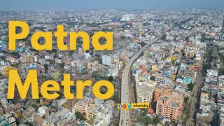 Patna Metro Update  Bihar  dmrc  rslive  4k [upl. by Nohtan]