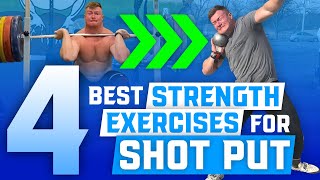 Best Strength Exercises For Shot Put [upl. by Leifeste232]