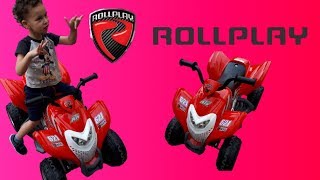 Rollplay 6v Powersport ATV Battery RideOn6v טרקטורון ממונע לילדים הונדה [upl. by Eiggam588]