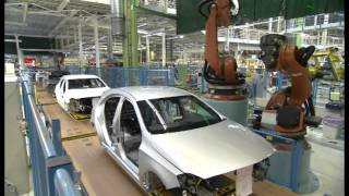 Mercedes AClass production  Rastatt Germany [upl. by Maryjo]