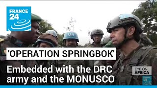 Operation SpringBok Embedded with the UN peacekeeping mission MONUSCO and the Congolese army [upl. by Louella798]