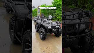 Black ATV Bike India  Most Stylish ATV Bike [upl. by Hilaire357]