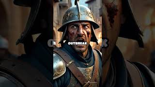 The Siege of Caffa Medieval Biological Warfare history historyfacts shorts [upl. by Enahsal]