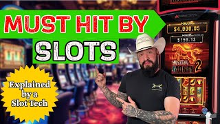 How to WIN at Must Hit Progressive Slots 🎰 How They Work  Live Play by a Slot Tech ⭐️ JACKPOT [upl. by Ron]