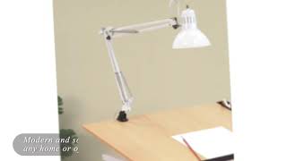 Offex Swing Arm Lamp White [upl. by Wilde]