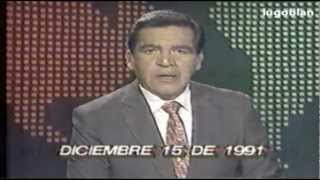 Noticiero Criptón  Diciembre 15 de 1991 [upl. by Drofnil]