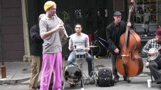 Jimbino Vegan New Orleans Jazz on Royal Street [upl. by Friede468]