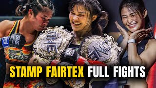 She’s A THREESPORT Megastar 🤯🤩 Every Stamp Fairtex Win [upl. by Aelram]