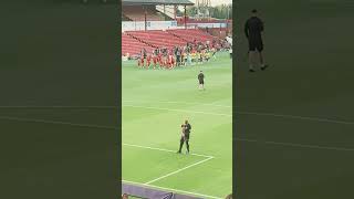 Barnsley vs Mansfield Town kick off [upl. by Aicerg880]