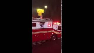 READ DESCRIPTION  FDNY RESCUE 1 RESPONDING URGENTLY WITH SOME NICE AIR HORN IN MANHATTAN NYC [upl. by Fretwell]