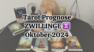 Tarotskop  ZWILLINGE  Oktober 2024  tarotberlin tarot tarotskop zwillinge [upl. by Chase]