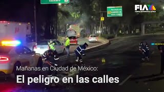 EL PELIGRO EN LAS CALLES DE CDMX  Desde cerveza en una vía rápida a un asalto [upl. by Syl]