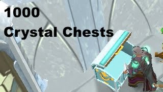 Opened 1000 Crystal chests in Elf city Prifddinas [upl. by Ahseina]