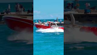 Deep Impact Red 4 Racing 400 Hp Sept 222024 video miami boat [upl. by Nagorb]