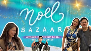 NOEL BAZAAR at WORLD TRADE CENTER  Tara at mag Christmas Shopping [upl. by Oberstone686]