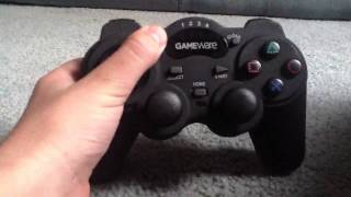 GAMEWARE PS3 Wireless Controller REVIEW [upl. by Idolla]