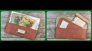 Christmas in July Weekly 2 Digital Freebie Calendar Pocket Tutorial [upl. by Bainter584]