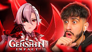 New GENSHIN IMPACT Fan Reacts to EVERY Character Trailers [upl. by Wilt]