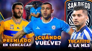 GIAKOUMAKIS FUERA HASTA LIGUILLA  GIGNAC PREMIADO EN CONCACAF  TECATITO A LA MLS [upl. by Eimat]