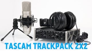 TASCAM Trackpack2X2 Producer Pack recenzija [upl. by Janeen]