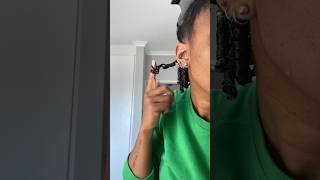 finger coiling short curly 3a 3b 3c hair [upl. by Sorcim]