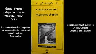 Georges Simenon  Maigret se trompe  “Maigret si sbaglia” 5 di 9 [upl. by Christa]