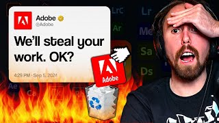 Why Millions Are Deleting Adobe  Asmongold Reacts [upl. by Marni]