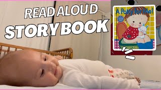 Read aloud story book with my 3 month old baby  A Potty for Me by Karen Katz amirasheikh28 [upl. by Means924]