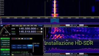 Guida installazione HDSDR [upl. by Naesed]