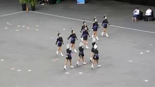 Glennette U16 Marching Team  2018 Technical Drill [upl. by Attehcram]