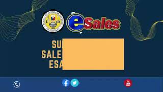 Know more about the Submission of eSales Report through eSales System [upl. by Ramses]