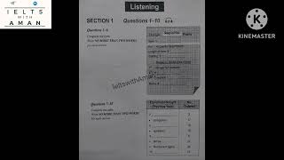 Requisition form listening testbook 2 test 6ieltswithAman [upl. by Lauri288]